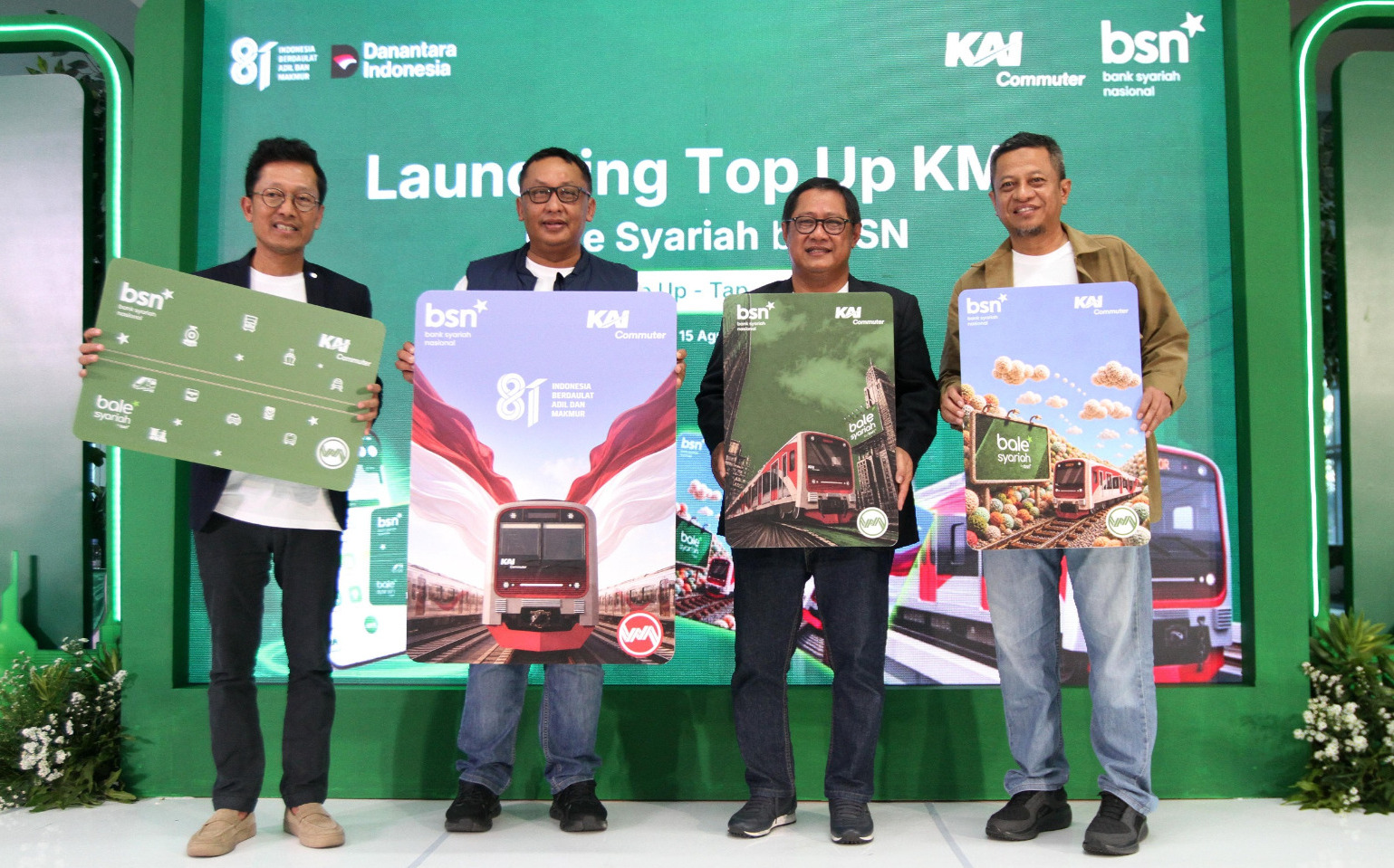 BSN Jadi Bank Syariah Pertama yang Bisa Top Up KMT KCI lewat Mobile Banking